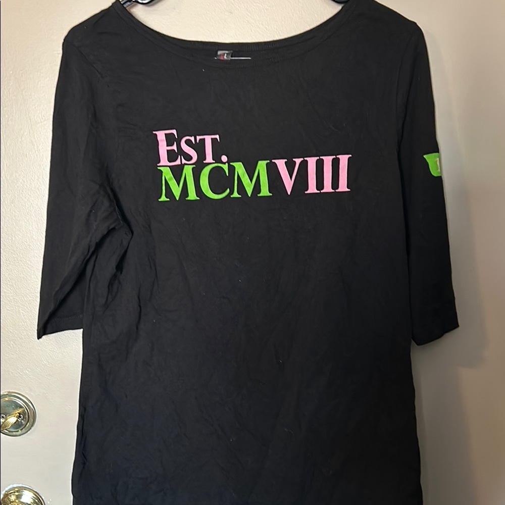Black EST. MCMVIII Graphic Tee